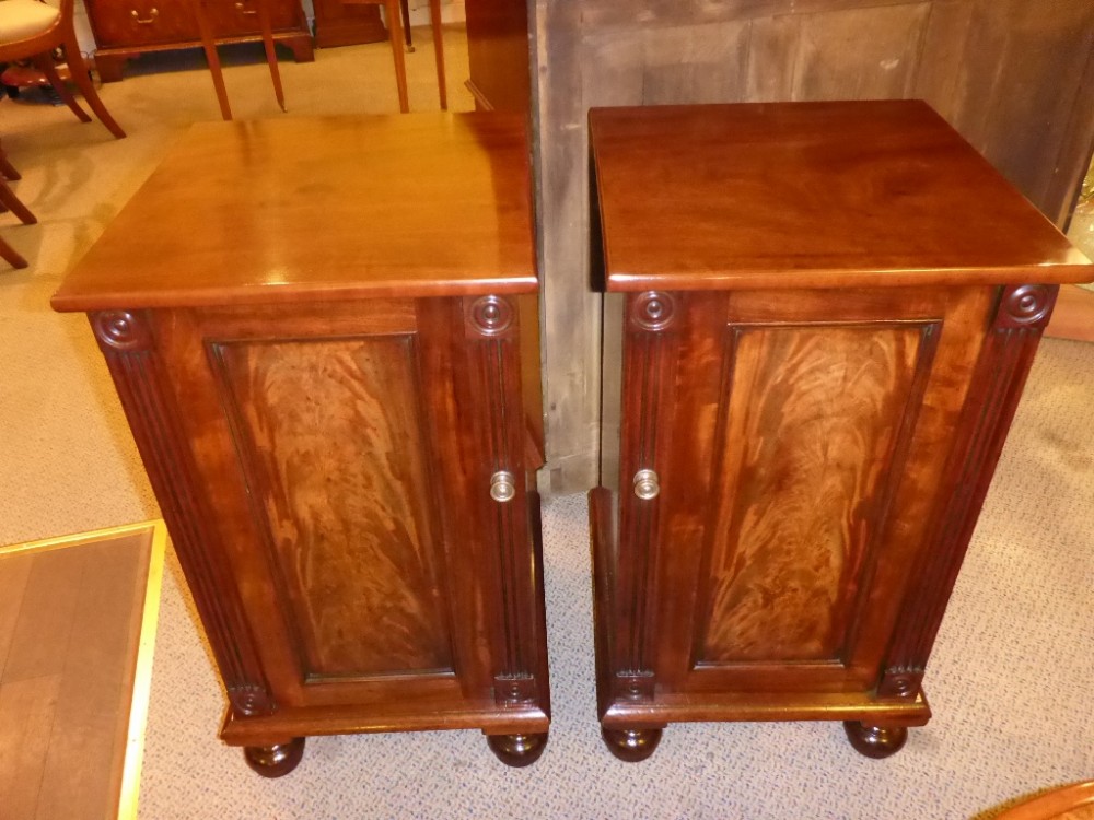 Early Victorian Bedside Cabinets