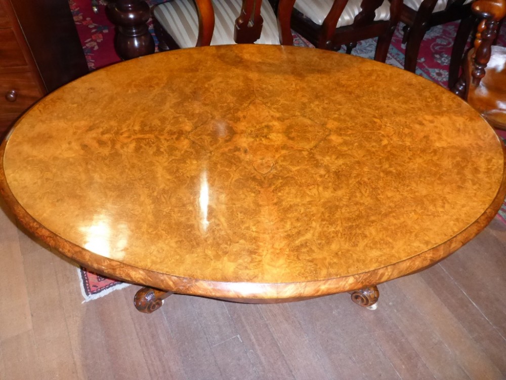 Victorian Birr Walnut Coffee Table