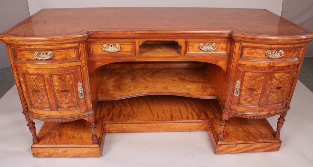 Stunning Quality Satinwood Desk/Dressing Table