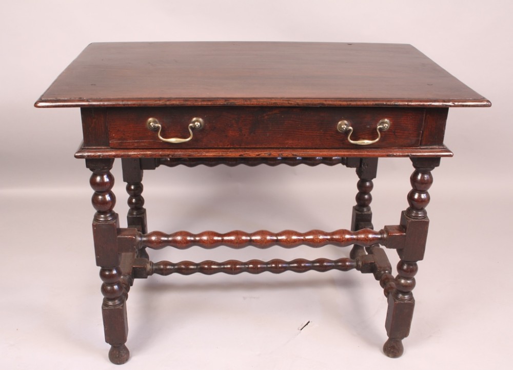 Georgian Oak Side Table