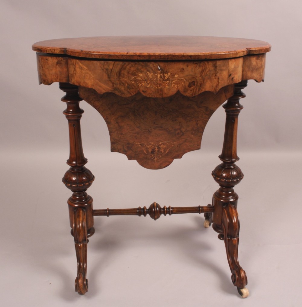 High Quality Ladies Sewing Table Victorian