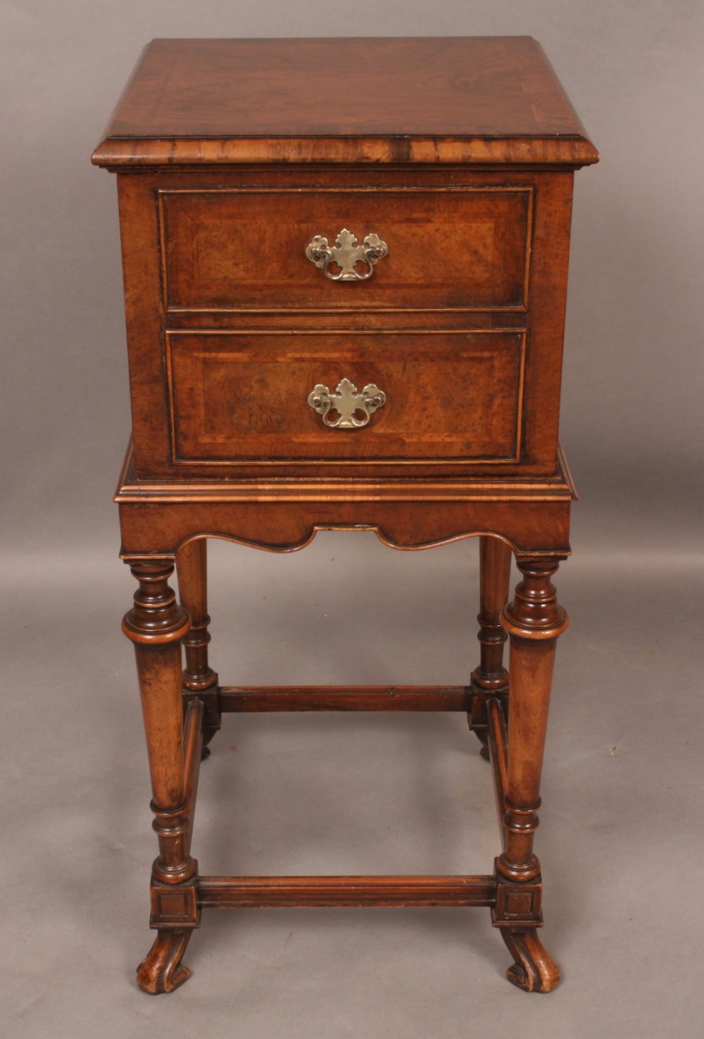 Good Quality Bedside Chest in Walnut