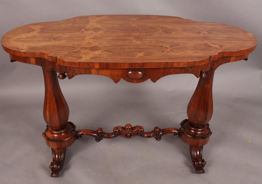 Stunning Quality Rosewood Window Table