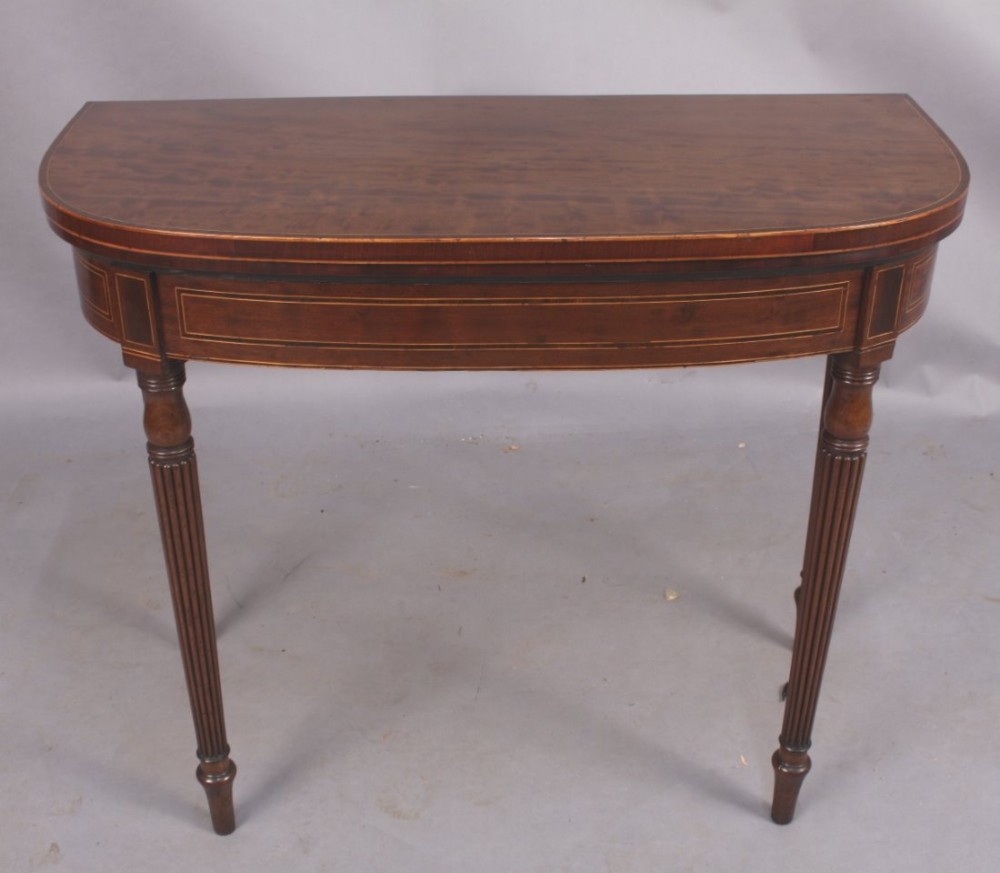 Georgian Mahogany Games/Card Table