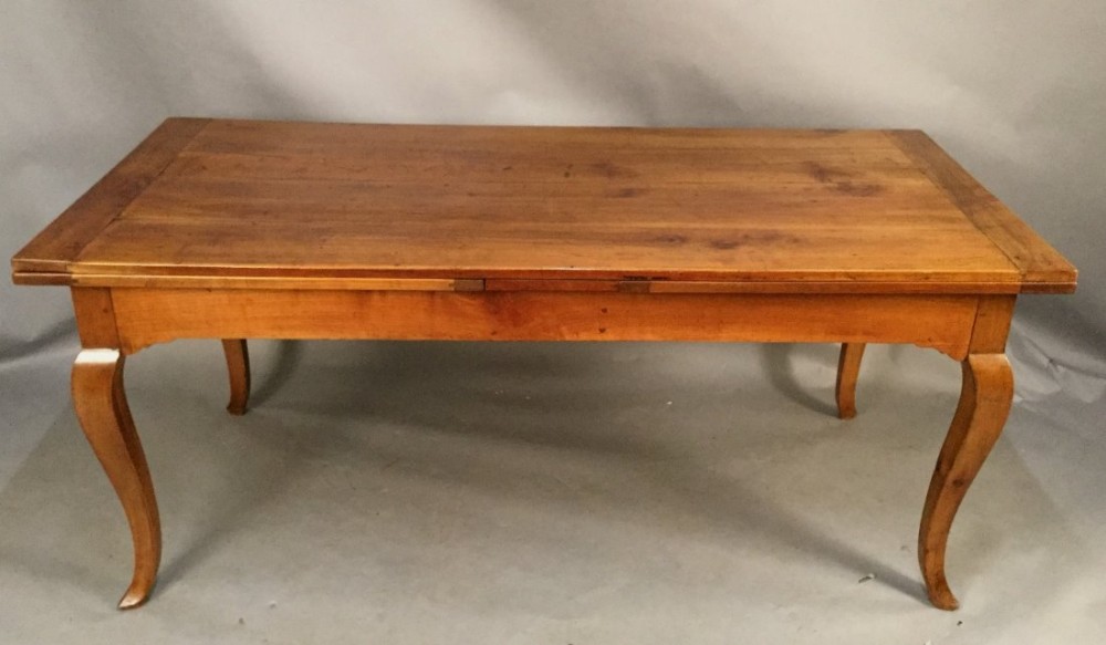 Large French Cherry Wood Farm House Dining Table