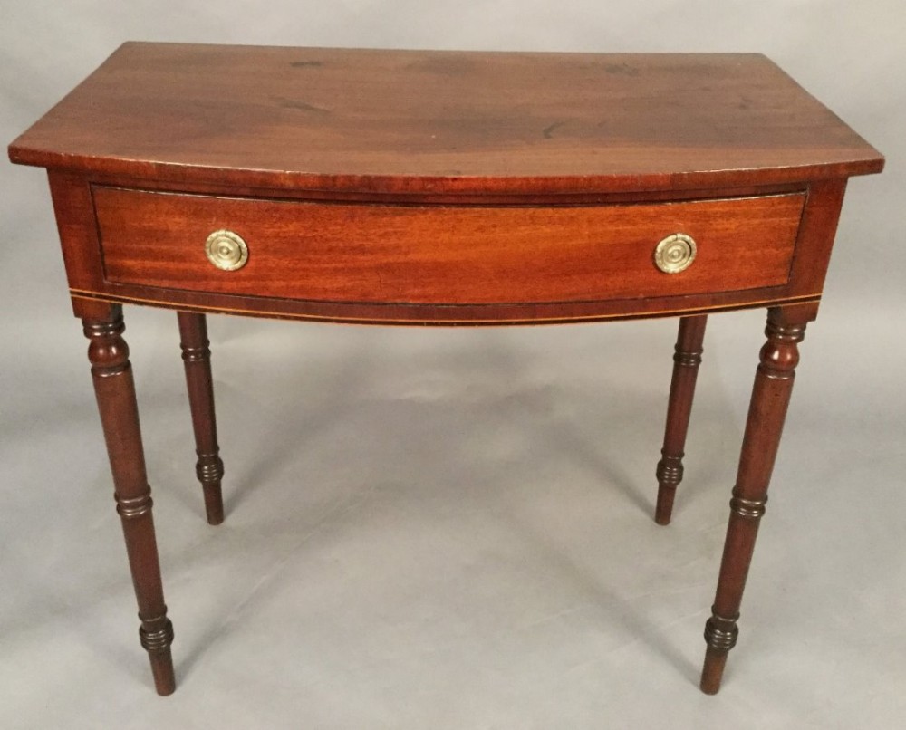 Georgian Mahogany Side Table single Drawer