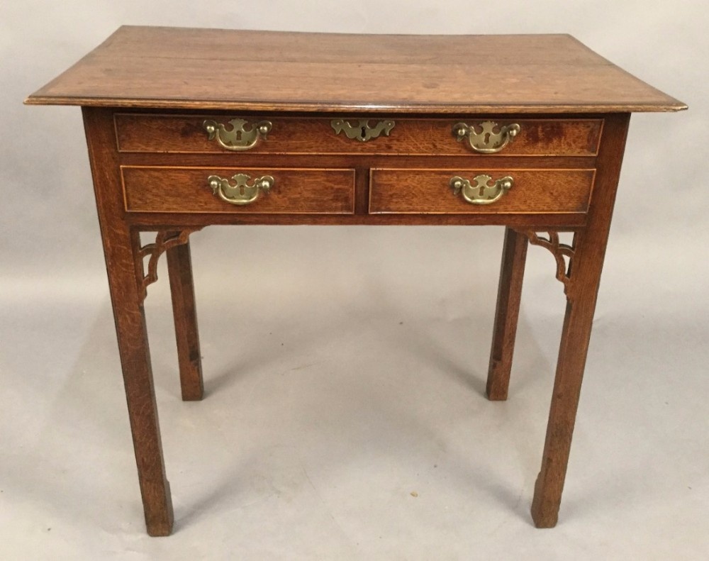 Good Georgian Low Boy in Oak