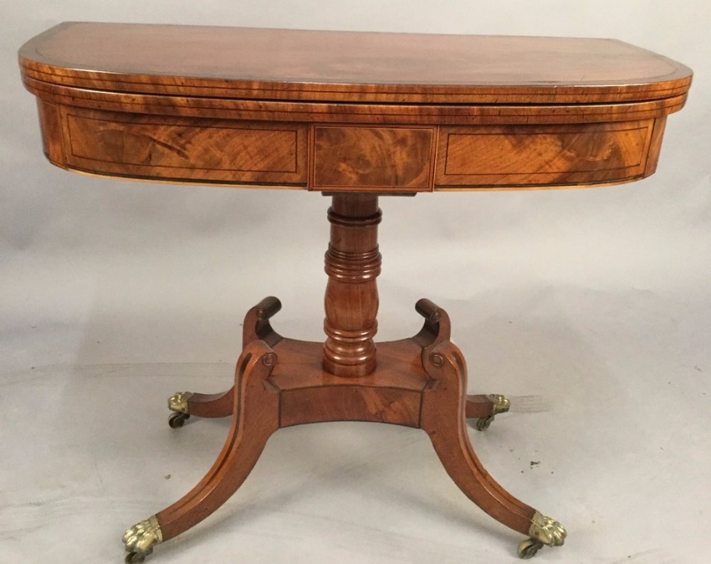 Good Quality Georgian Tea Table Mahogany