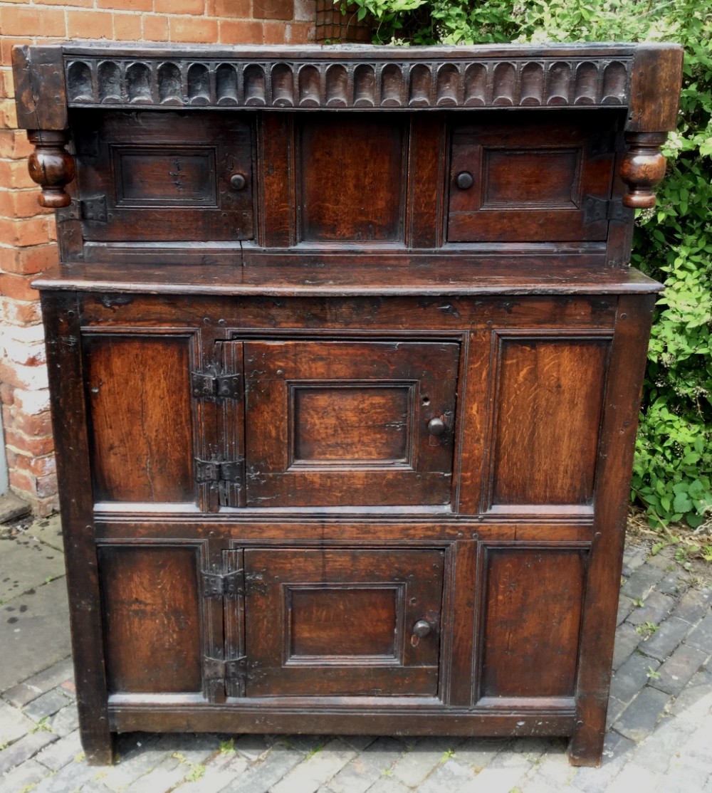 Small 17th century  Court Cupboard 