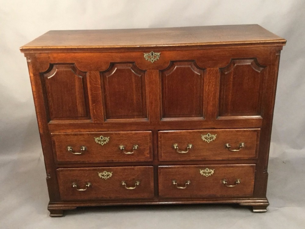 Georgian Oak Dower Chest