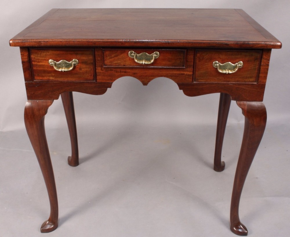 Georgian Mahogany Lowboy very original 