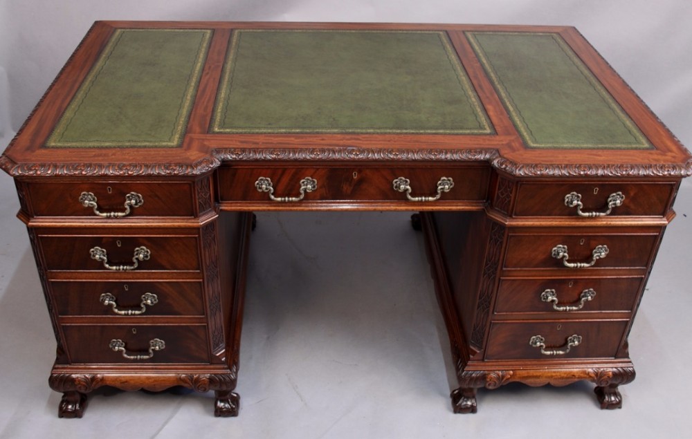 Superb Pedestal Desk by Maples 