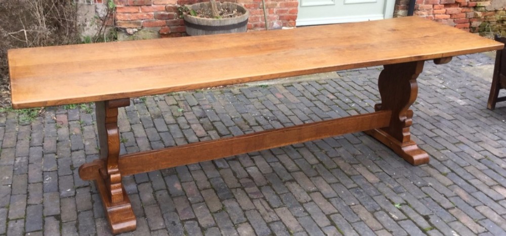 Oak Refectory Table