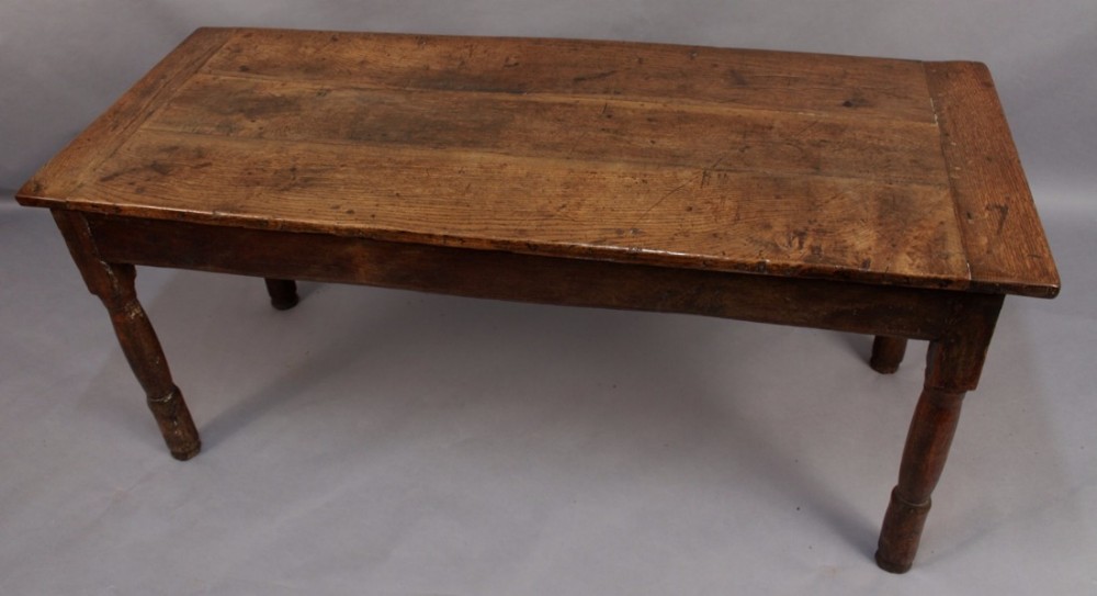 Georgian Oak Farmhouse Dining Table super Colour