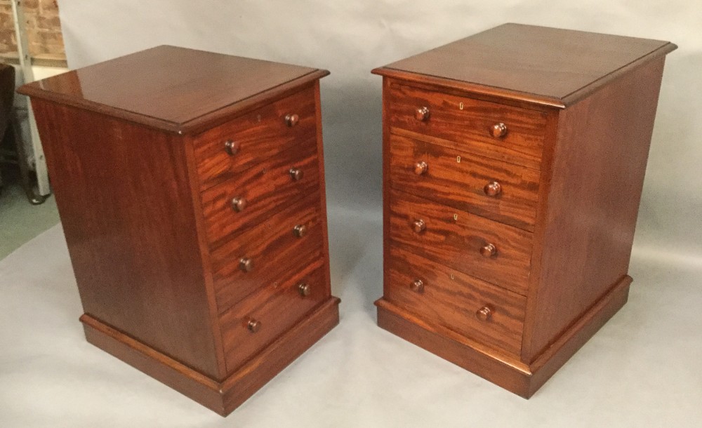 Very Large Pair of Chests Bedsides