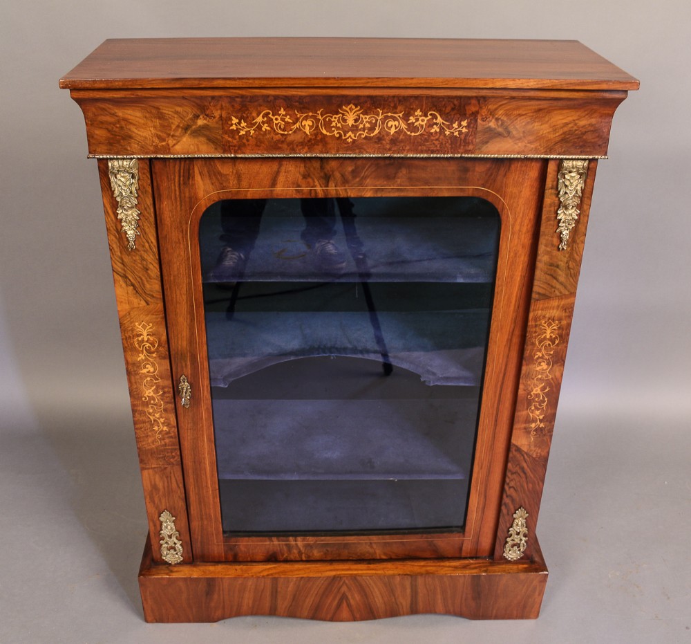 Victorian Walnut Pier Cabinet