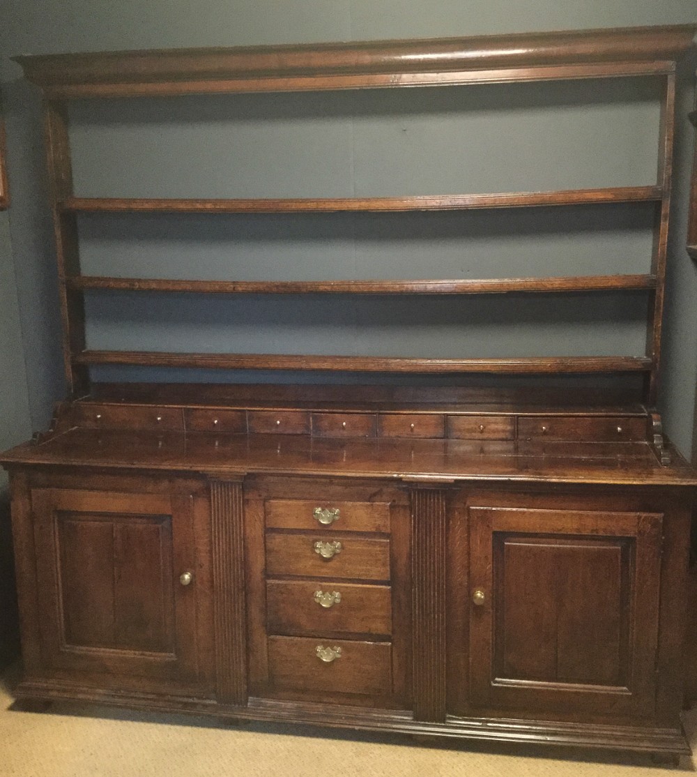 Fine Georgian Oak Dresser Colour Patination