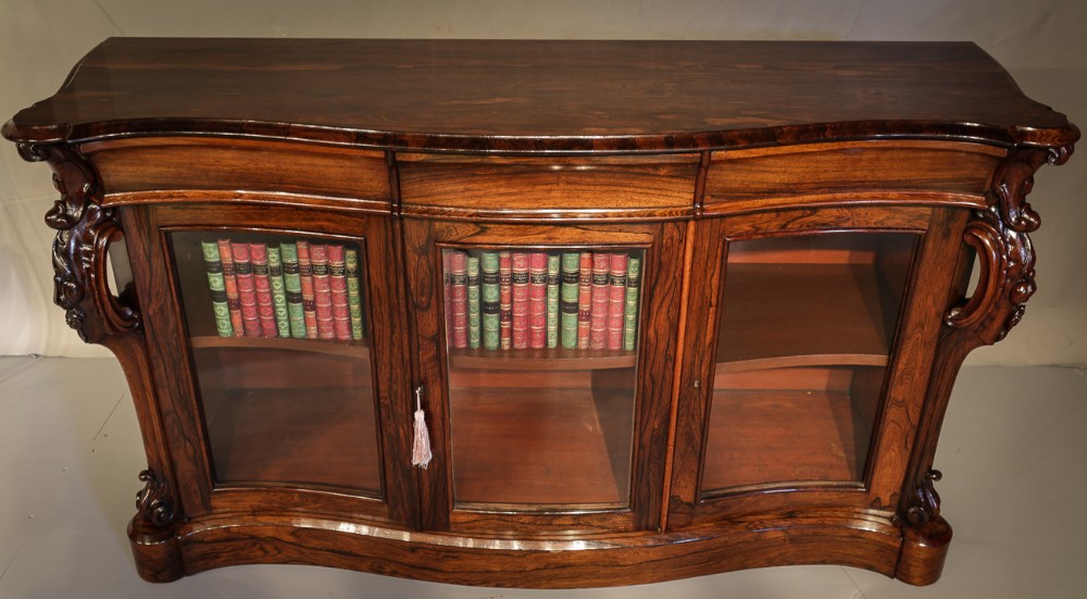 Victorian Rosewood Credenza