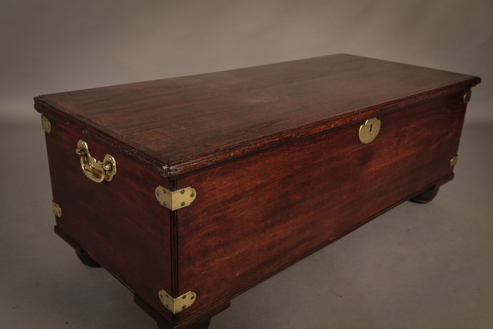 Campaign Chest brass Bound 
