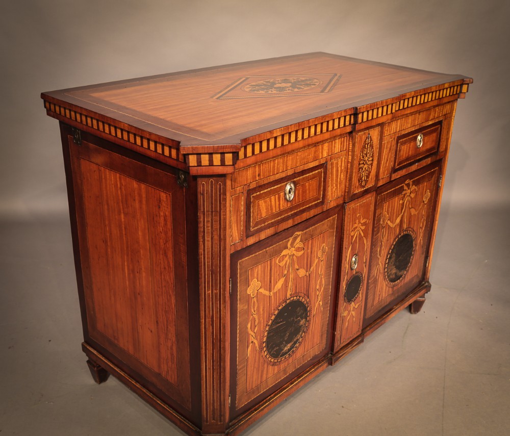 Continental Satinwood Commode