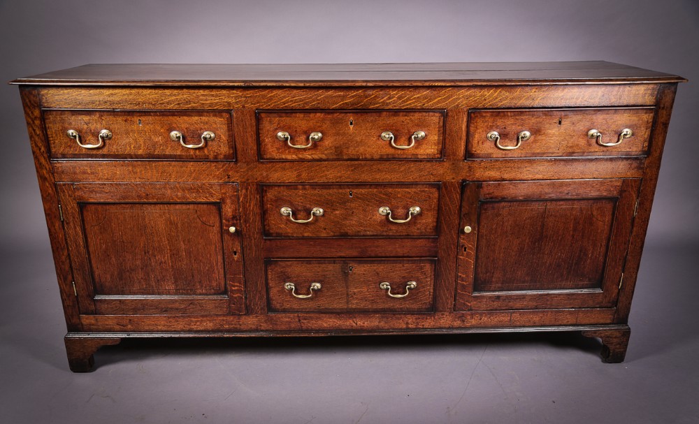 Georgian Oak Serving Dresser