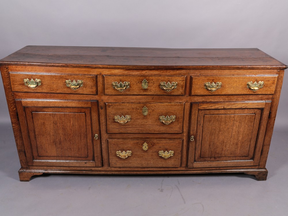 Georgian Oak Serving Dresser