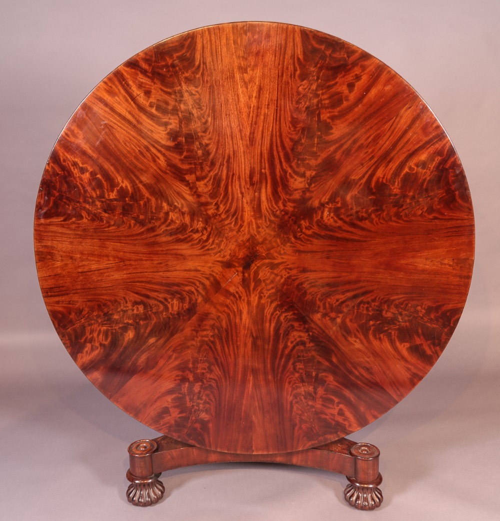 Segmented Top Circular Dining Table c 1830