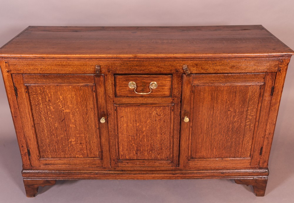 A Small Georgian Oak Serving Dresser
