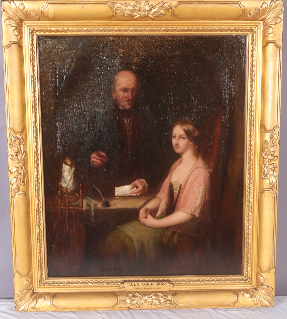 Oil on Canvas Francis Cruikshank