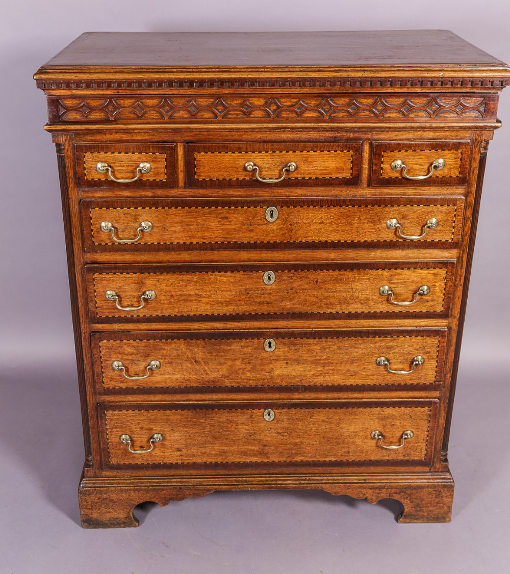 Good 18th century Oak Chest of Drawers