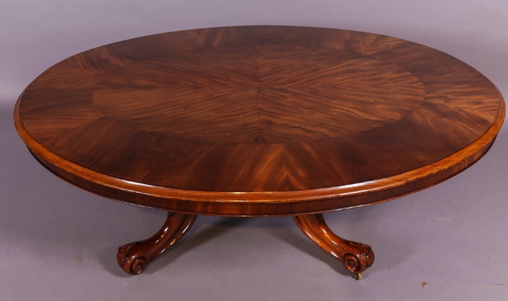 Mahogany Coffee Table Victorian