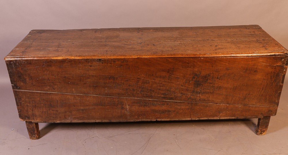 17th century 5 panel coffer