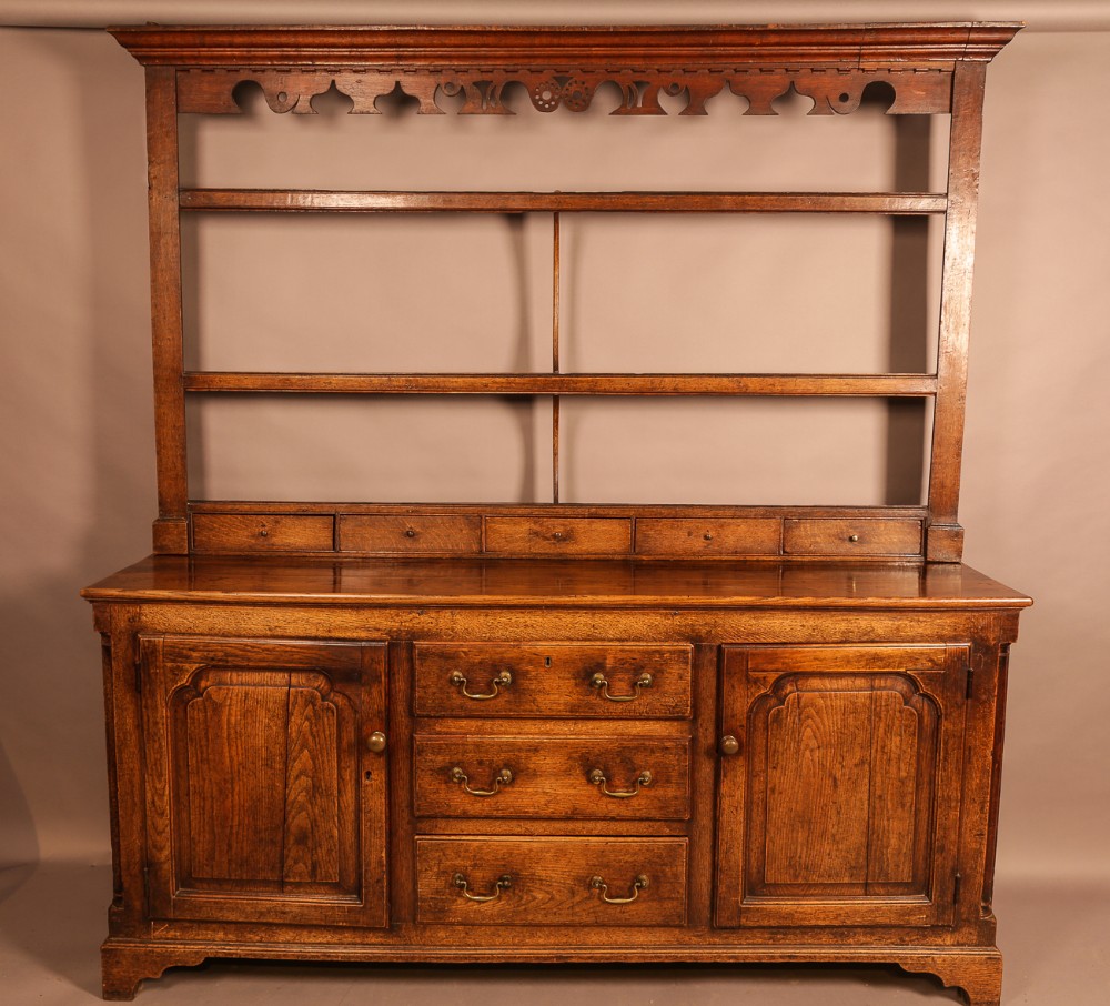 Georgian Oak Dresser Stunning Colour