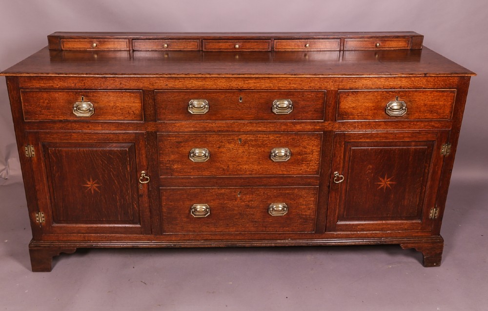 A Good Georgian Serving Dresser in Oak