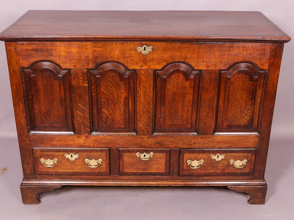 Georgian Oak Dower Chest