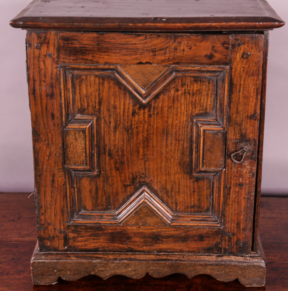 Early Oak Spice Cupboard
