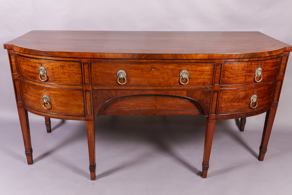 A Georgian Mahogany Serving Sideboard