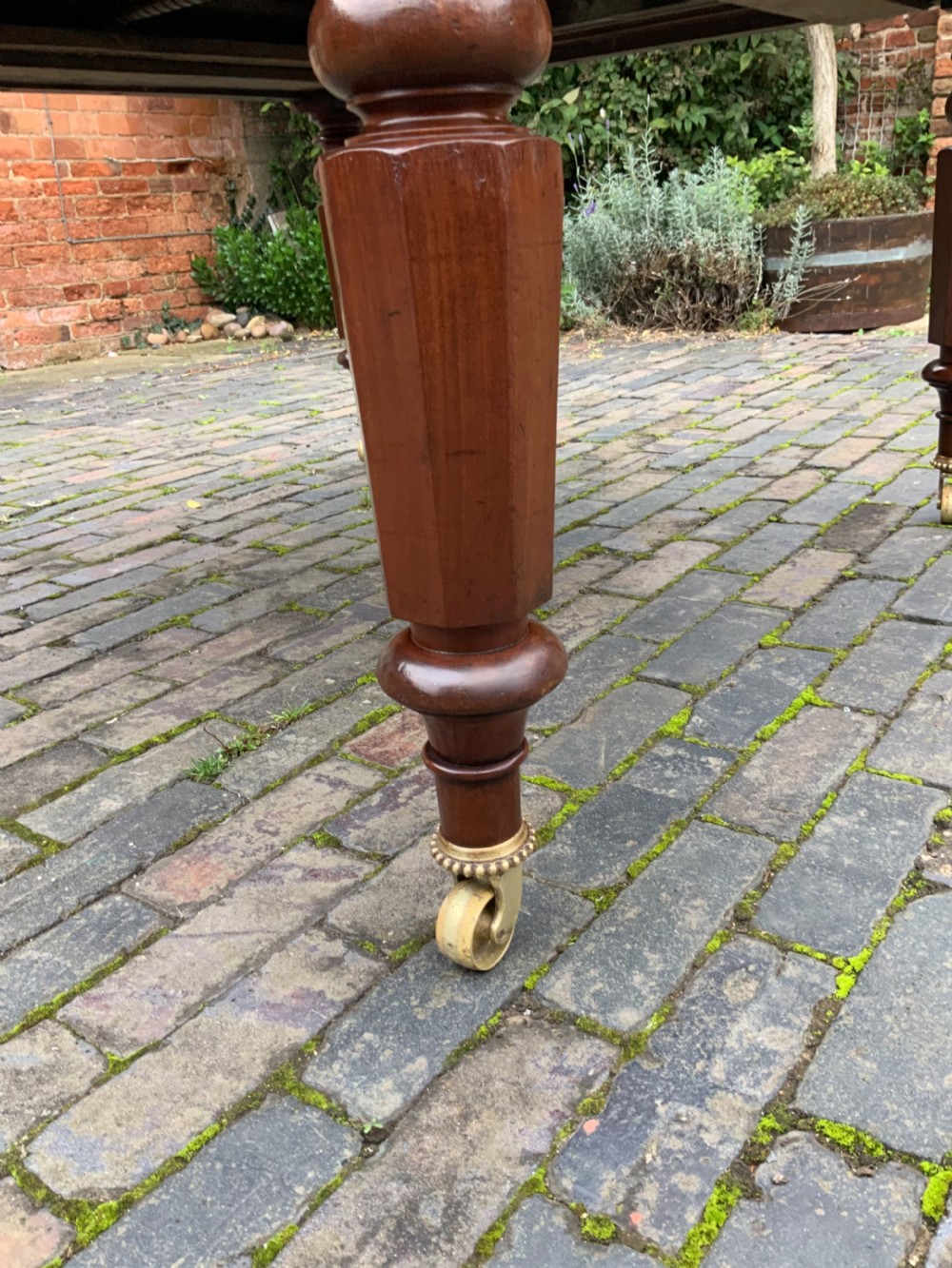Victorian 3 leaf extending dining table seat 12 View XII