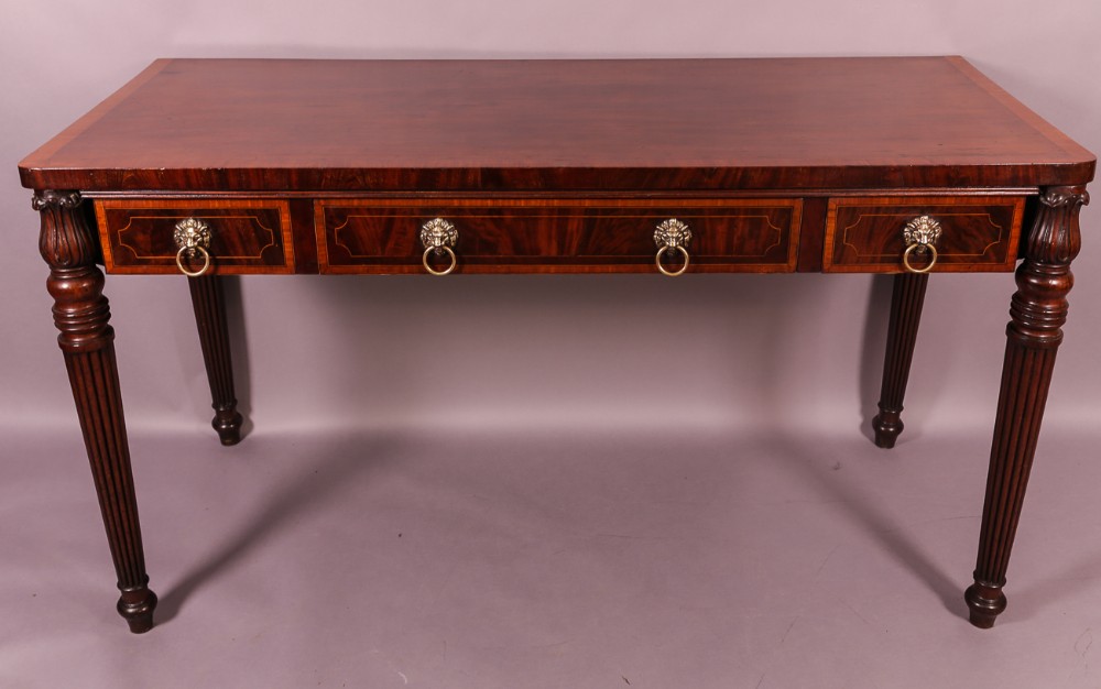 Georgian Mahogany Serving Table c 1820