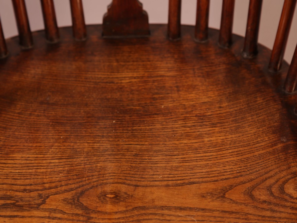 A Rare set of 4 Yew Wood Windsor Chairs Wheatland Retford View XXVI