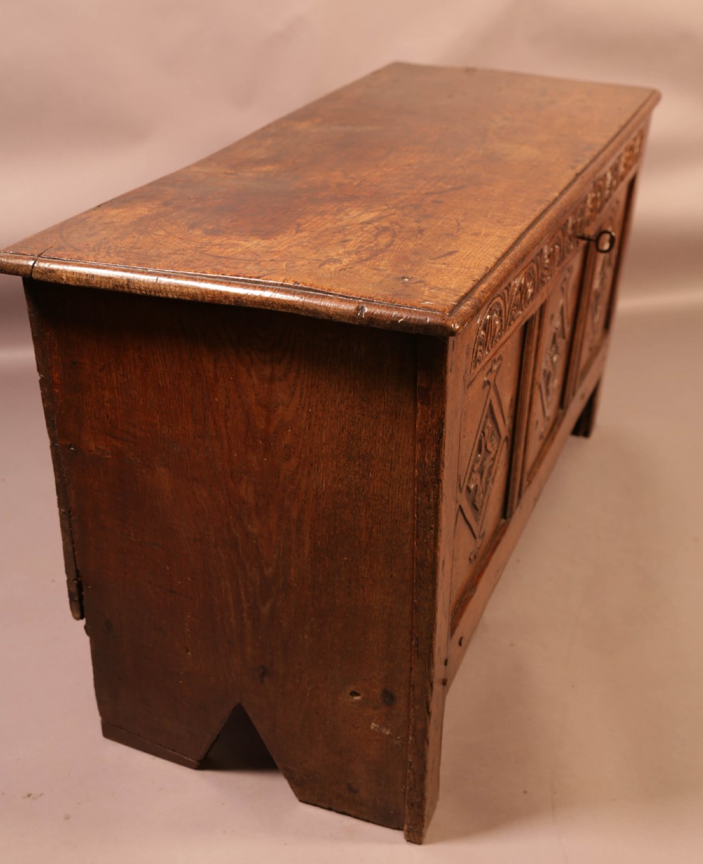 A 17th century Oak Coffer Yorkshire View III