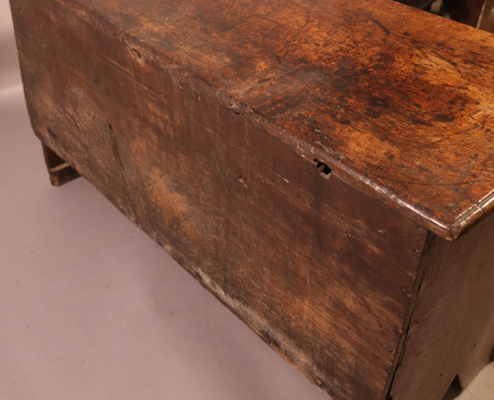 A 17th century Oak Coffer Yorkshire View XI