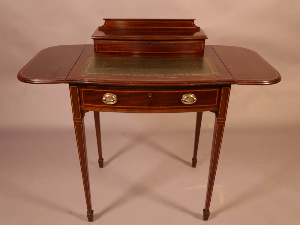 Edwardian Ladies Writing Table in Mahogany View II