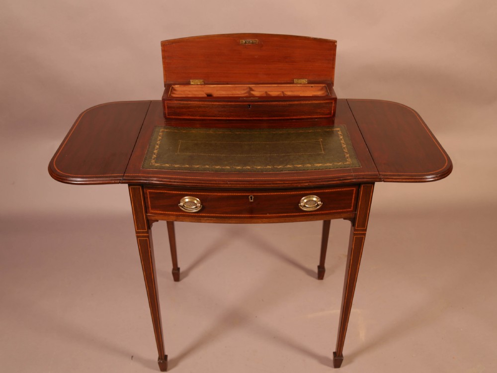 Edwardian Ladies Writing Table in Mahogany View III
