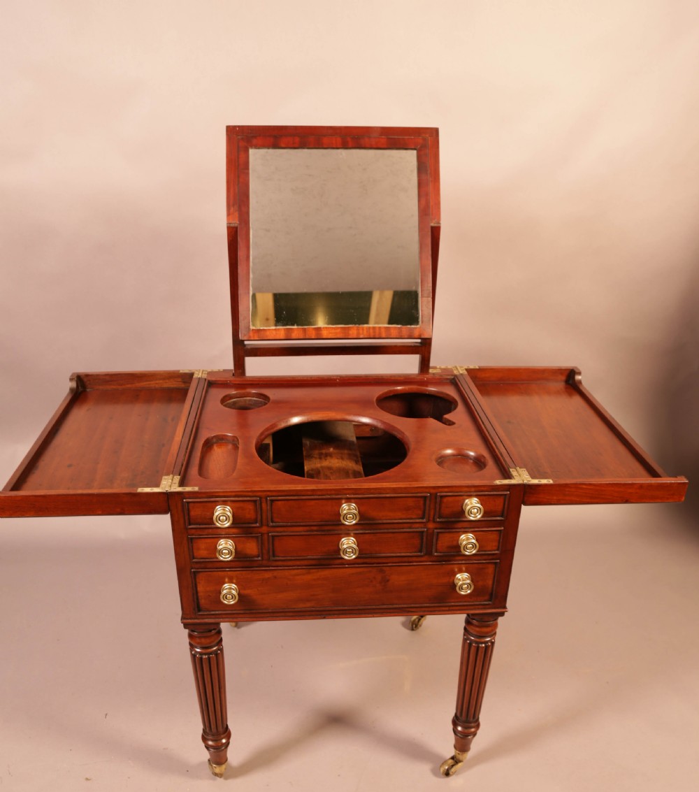 A Fine Quality GILLOWS Gentlemans Dressing Chest View IV