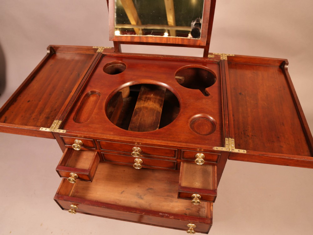 A Fine Quality GILLOWS Gentlemans Dressing Chest View VI