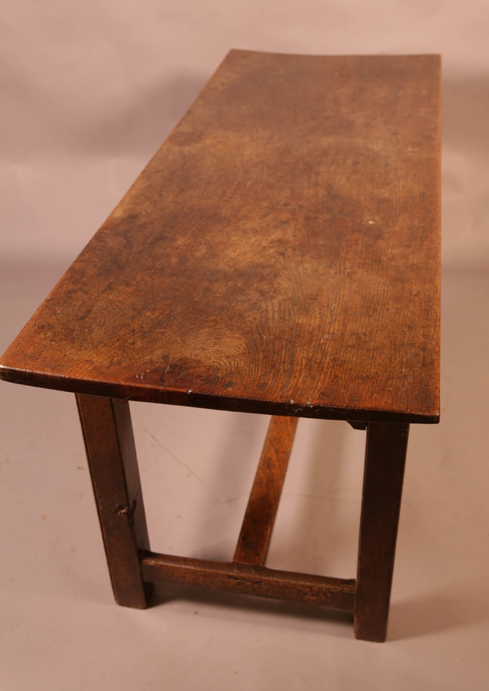 A Good 18th Century Farmhouse Table in Oak  View VII