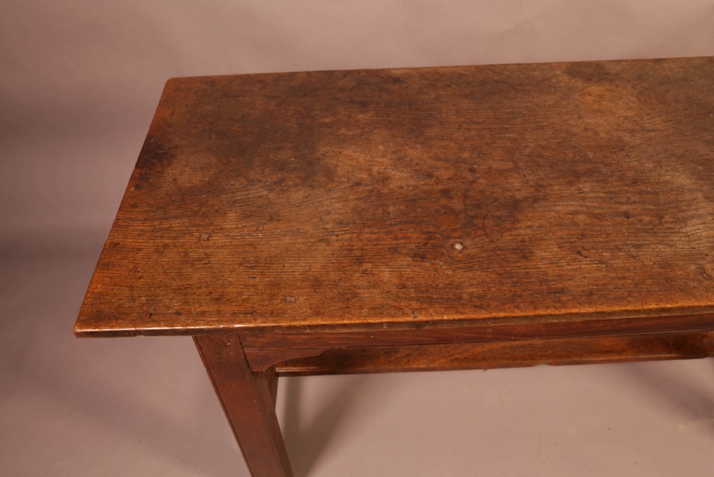 A Good 18th Century Farmhouse Table in Oak  View XV