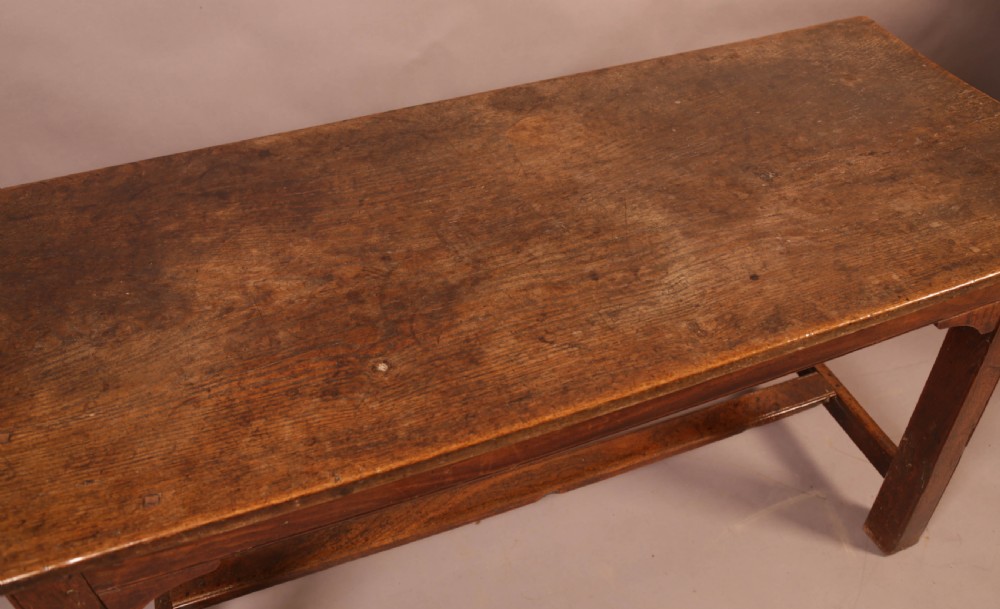 A Good 18th Century Farmhouse Table in Oak  View XVI