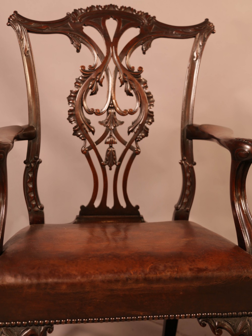 Fine Set of 8 Mahogany Dining Chairs View XVI